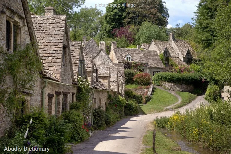 picturesque village